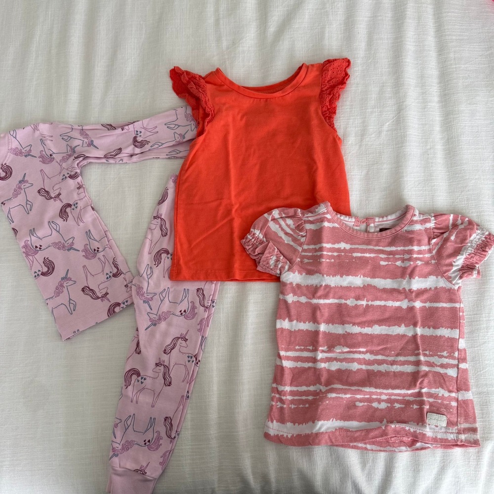 Toddler Girls Clothing Bundle 24M 2T - spring fall - Picture 8 of 9
